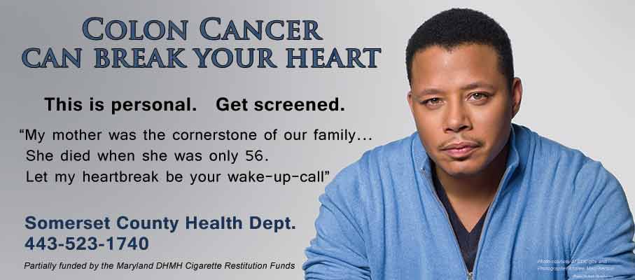 Colon Cancer can break your heart.
