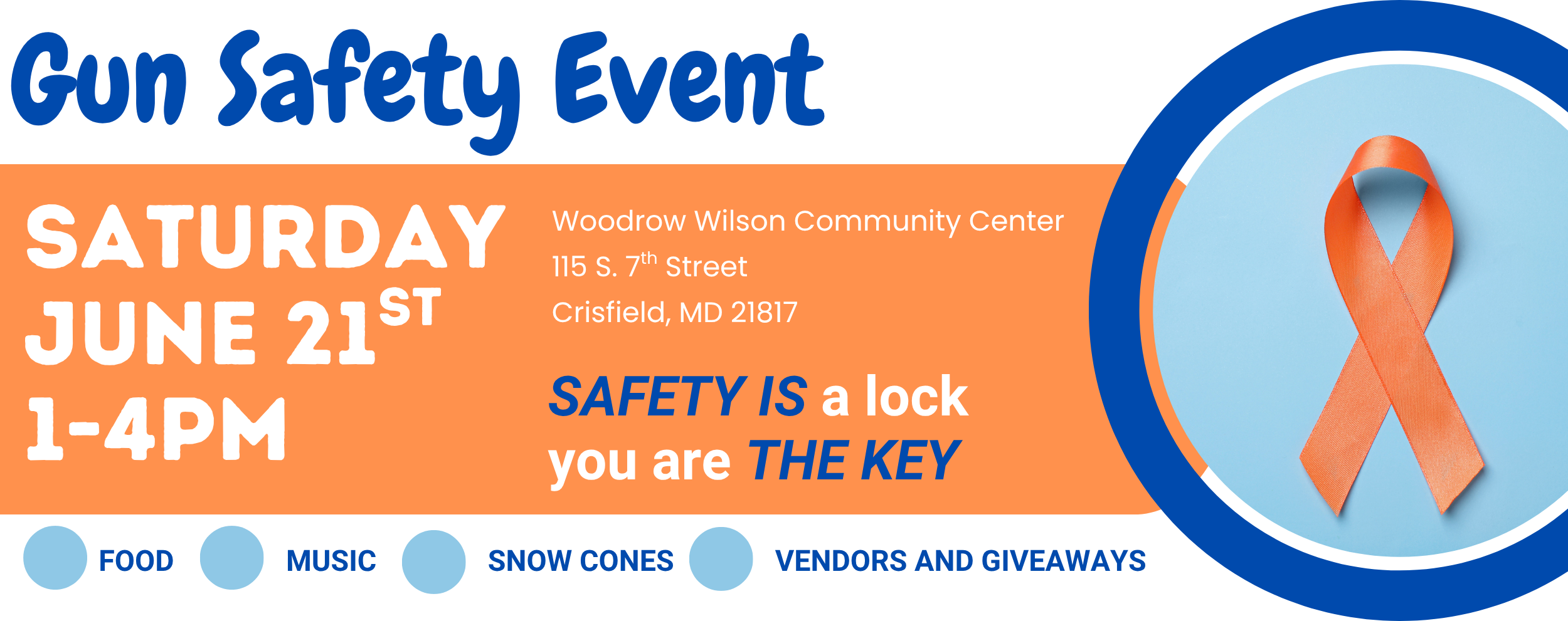 gun safety banner